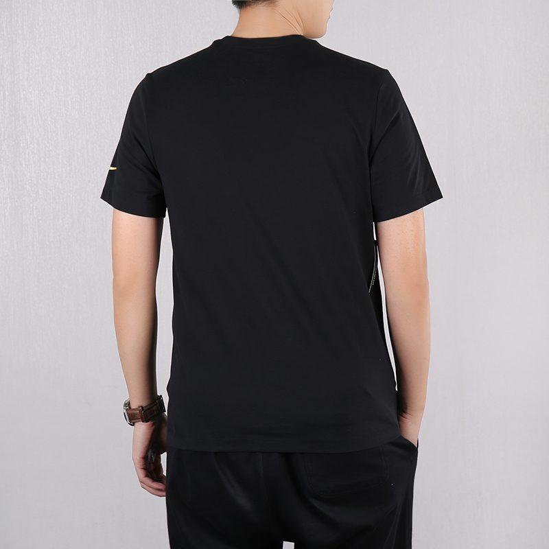 Nike T Shirts Men's Crew Neck Moderate Straight Fit CJ6243-010