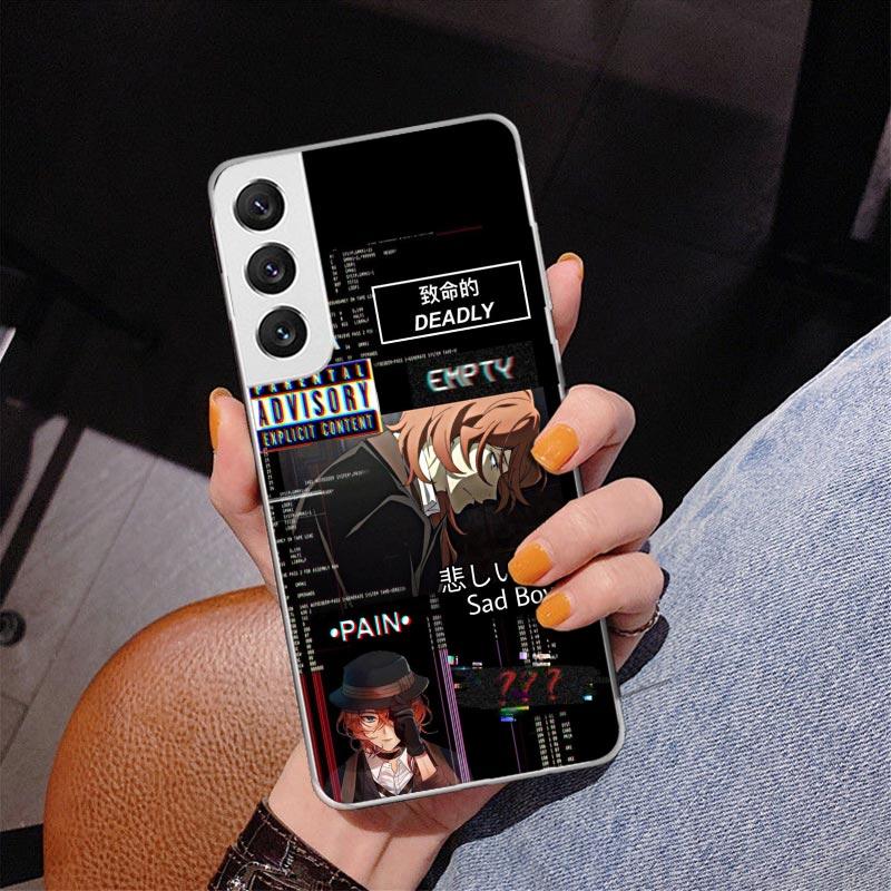Bungo Stray Dogs Nakahara Chuuya Phone Case For Samsung Galaxy S24 S25 Edge S26 Ultra S23 S22 S21 Plus S20 FE + Personalized Pri