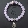 S447 popcorn stone crystal bracelet lucky cat bracelet pearl bracelet hand jewelry direct sales