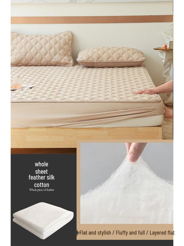 2025 Quilted Fitted Mattress Protector for Russia, Ukraine, Europe & America
