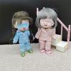 Playing House Shirt Pants Doll Pajamas Dress Up Changing Ob11 Sleep Clothes Eye Mask 6 Colors Obitsu 11 Clothes Girl Gift