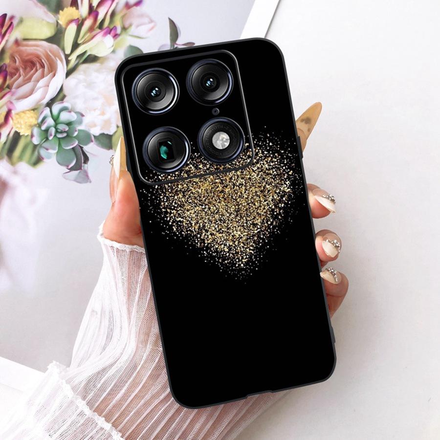 For Motorola Signature 6.8'' Case Cute Cat Cartoons Pattern Soft Silicone TPU Funda For MotoX70 Air Pro Signature Back Covers