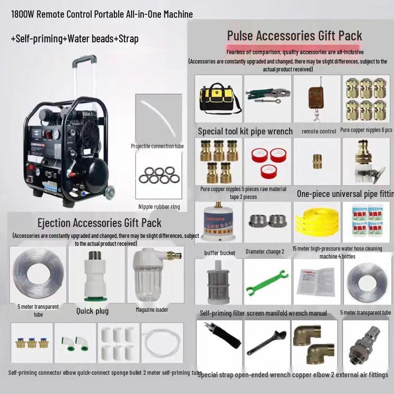 Xinshenghua Pulse Jet Pipe & Floor Heating Cleaner CN plug (adapter included)