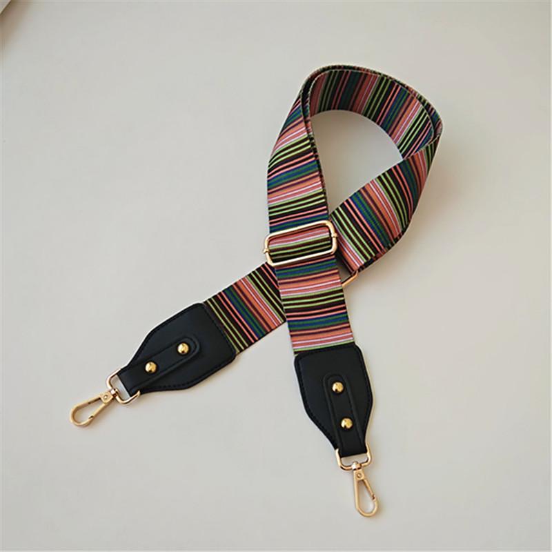 Women's Wide Canvas Crossbody Bag Strap - Replacement Shoulder Strap Accessory