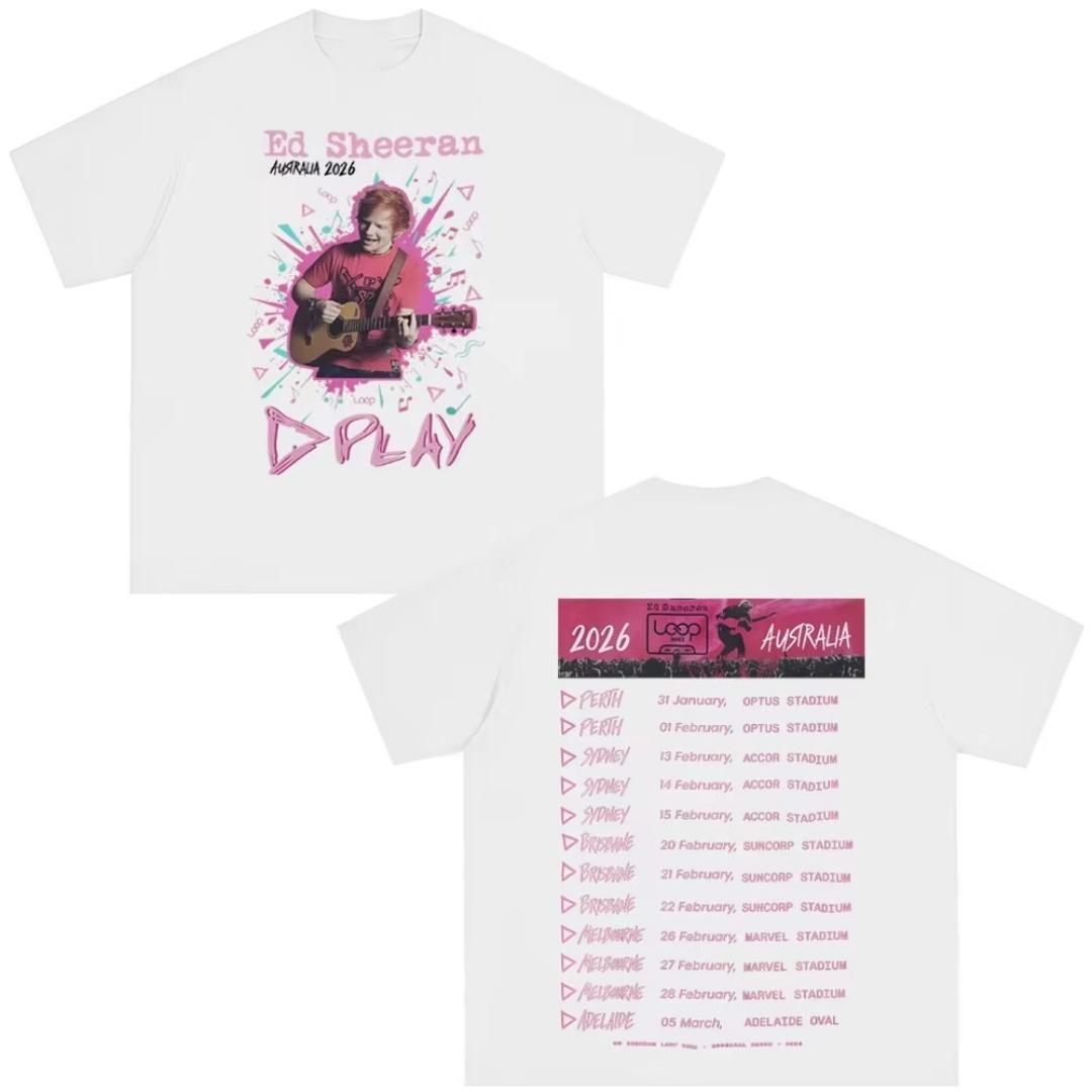 

Loop Australian Tour 2026 Print Tshirt Unisex Women Fashion T Shirts Aesthetic Trend Casual Tshirts Fan Gifts S