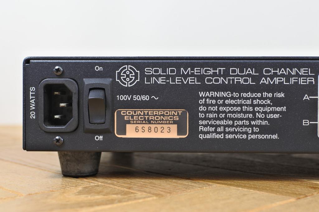 Counterpoint Solid M8 Zesilovač s linkovým ovládáním Předzesilovač - Testováno