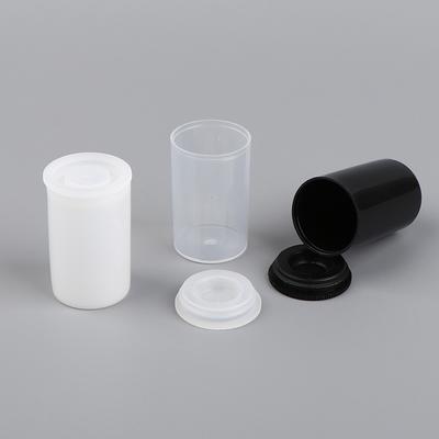 Lot de 10 boîtes en plastique vides de 33 x 54 mm avec film d'étanchéité