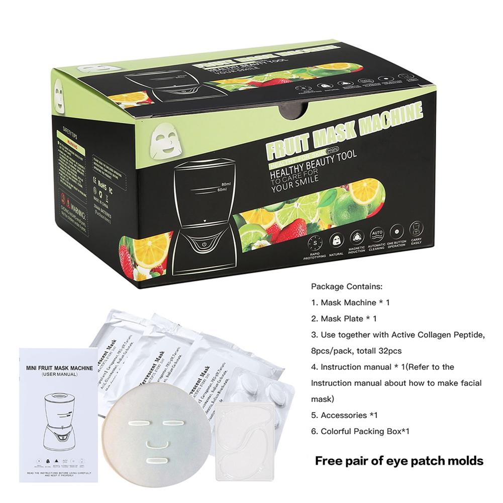 DIY Face Mask Maker Electric Automatic Fruit Natural Vegetable Collagen Mask Machine Smart Self-made Facial Beauty Device