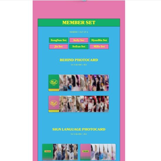 TRI.BE - W.A.Y (2:a mini ) Nemo Album ver.