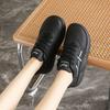 Stepping On Shit Feels Like Kitchen Special Non-slip Shoes for Women's Models 2025 New Autumn Soft-soled Black Work Sneakers