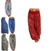 Pantaloni da Yoga Harem da Donna Thailandesi con Comoda Vita Elastica e Vestibilità Ampia