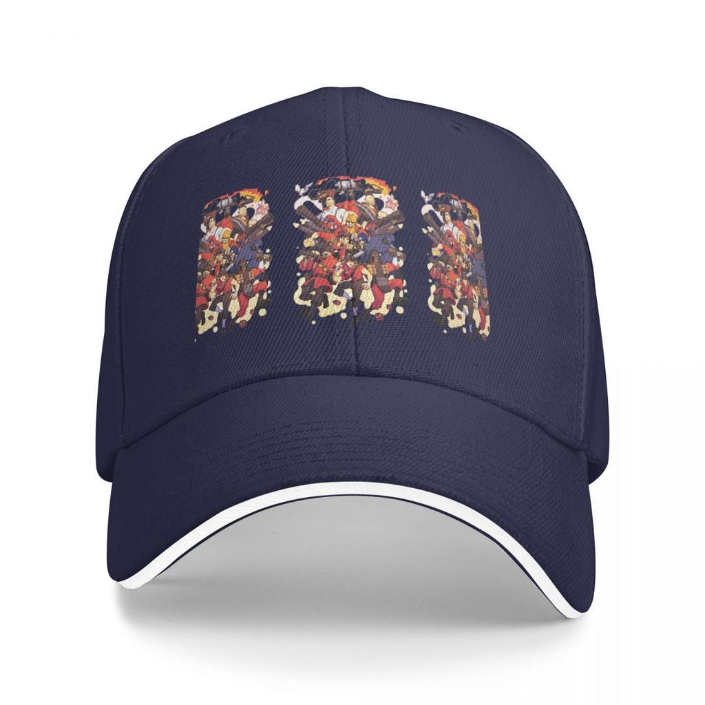 Unisex Baseball Hats Team Fortress 2 Outdoor Streetwear Summer Sports Baseball Caps Hip Hop Cap Casquette Polychromatic Hats