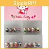 Set mit 16 niedlichen PVC-Hello-Kitty-Figuren, Cartoon-Katzen-Spielzeug, Mini-Landschaftsdekorationen, Ideales Geschenk für Kinder