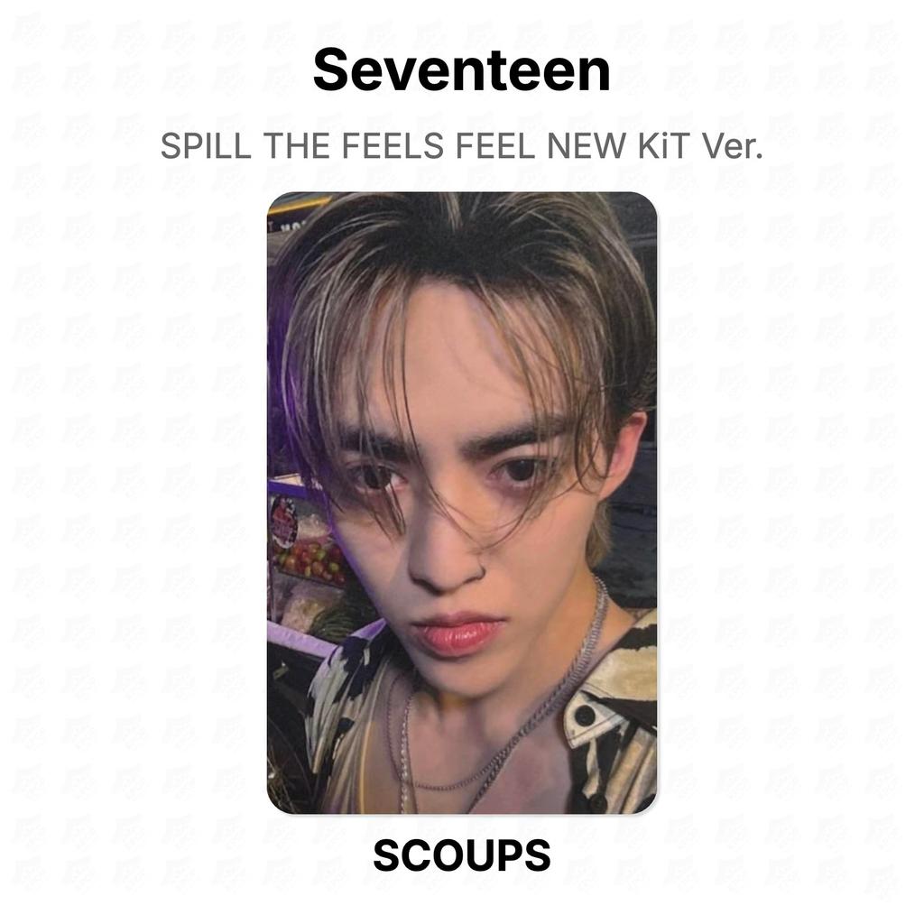 Seventeen SPILL THE FEELS FEEL NEW KiT Ver. Official Photocard
