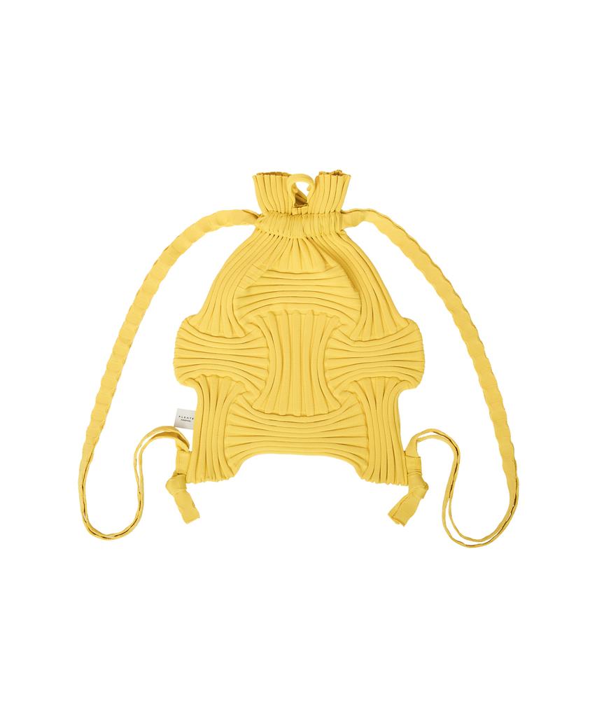 Pleatsmama New Bow Backpack Yellow