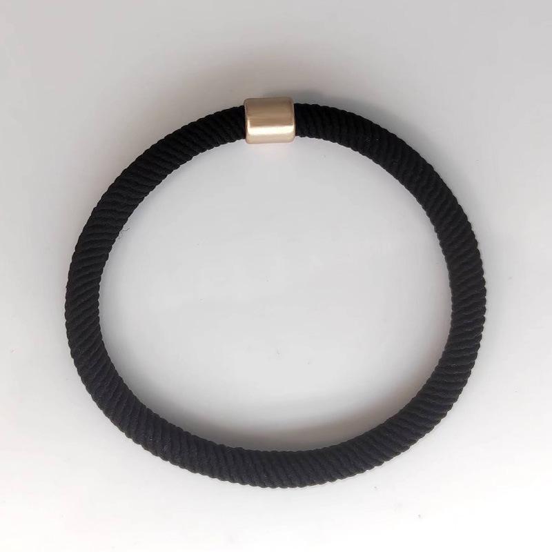 High-Elasticity Spiral Hair Tie - Stylish, Hair-Friendly, Twill Rubber Band for a Trendy Look