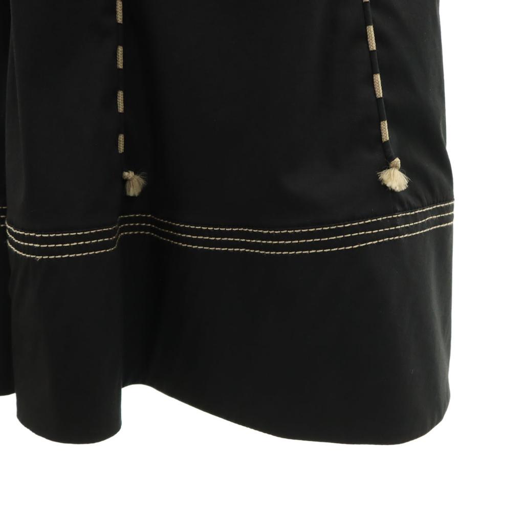 PAULE KA By color No sleeve one piece 36 Black stretch Women Used