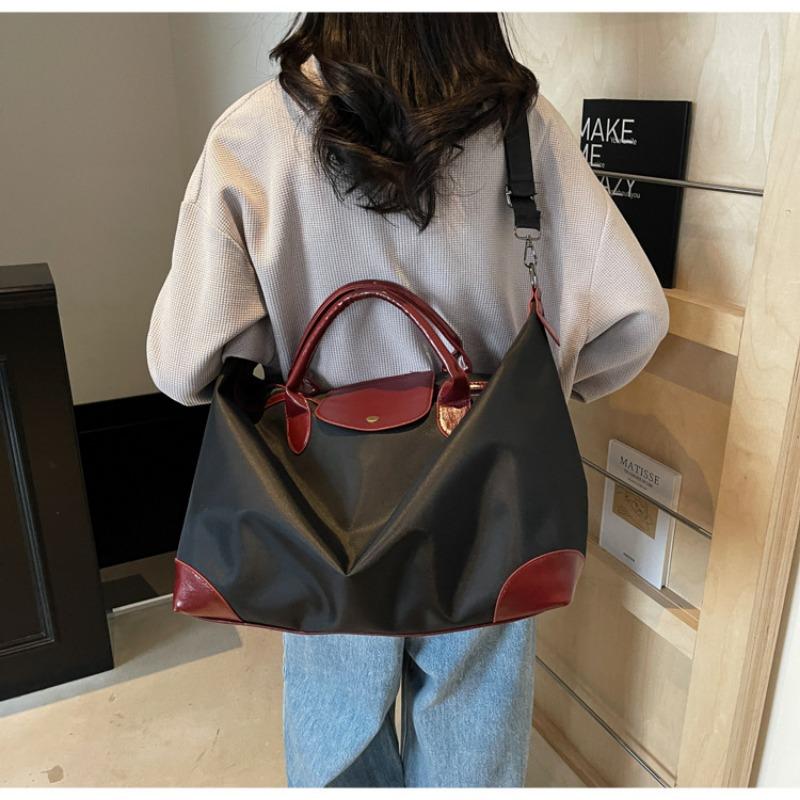 New shoulder crossbody portable tote bag large capacity travel bag business trip light luggage bag fashion women's bag