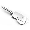 3 In 1 Pizza Cutter Wheel Serrated Edge Serving Spatula with Clip Stainless Steel Pizza Cutter Pizza Grater