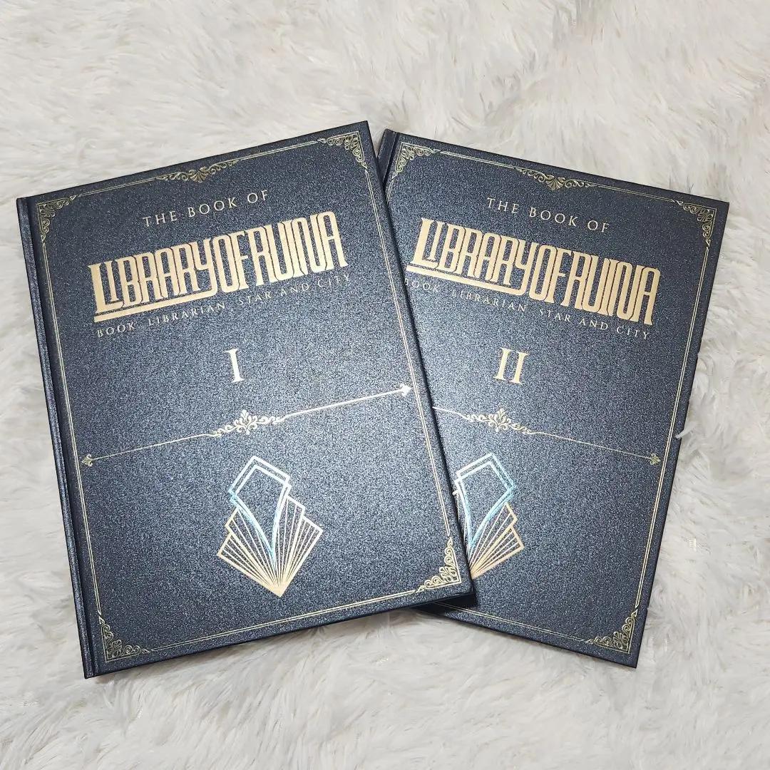 Library Ruina Art Book Official Korean Edition Project Moon Artbook Rare 2set