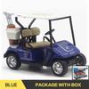 1:38 Alloy Vintage Diecast Golf Cart Buggy Shuttle Model Classic Pull Back Car Model Miniature Vehicle Replica Collection