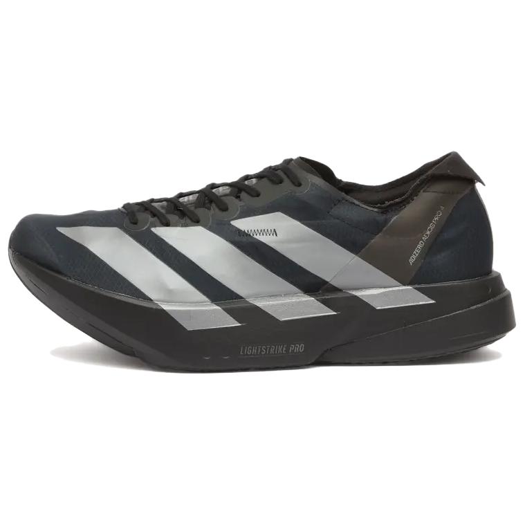 Adidas Adizero Adios Pro 4 Comfortable Versatile Durable Low-Top Casual Running Shoes Men sneaker Black JR4887