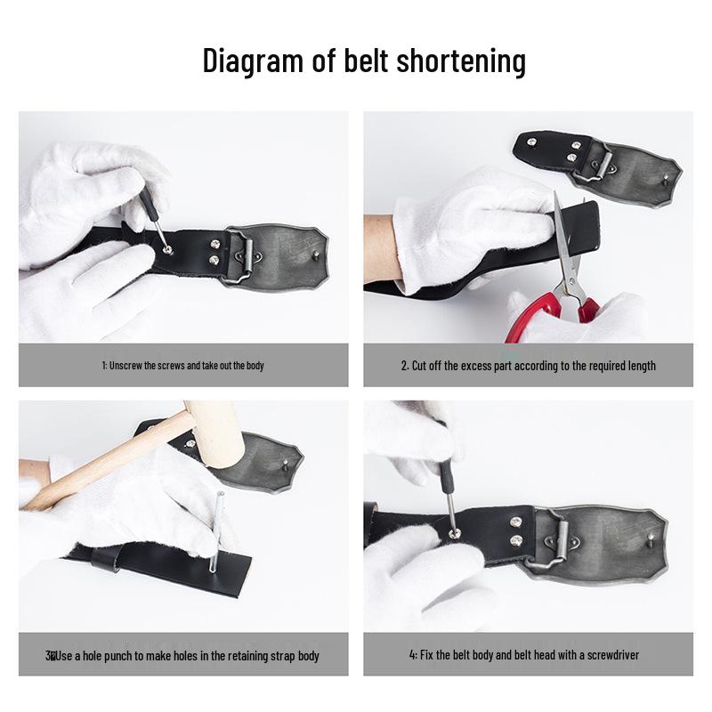 Trendige Jugend Zinklegierung Bärenkopf Gürtelschnalle - Personalisiertes Tier Modeaccessoire