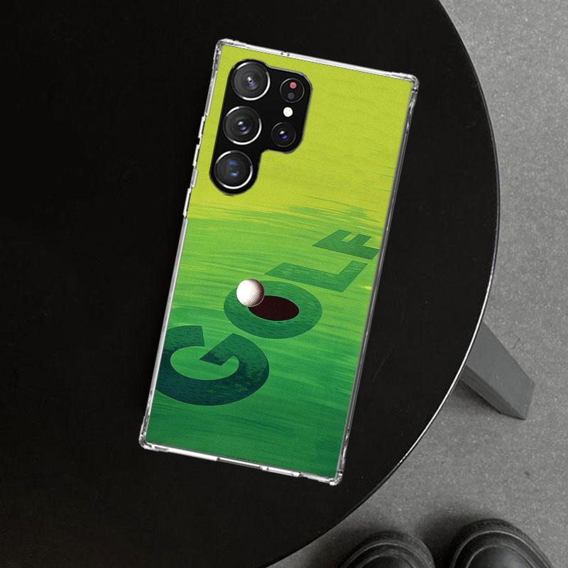 Modern Golf Sports Phone Case Cover for Samsung Galaxy S26 S25 Edge S24 S23 Ultra S22 Plus S21 FE S20 + Art Customized Fundas Ga