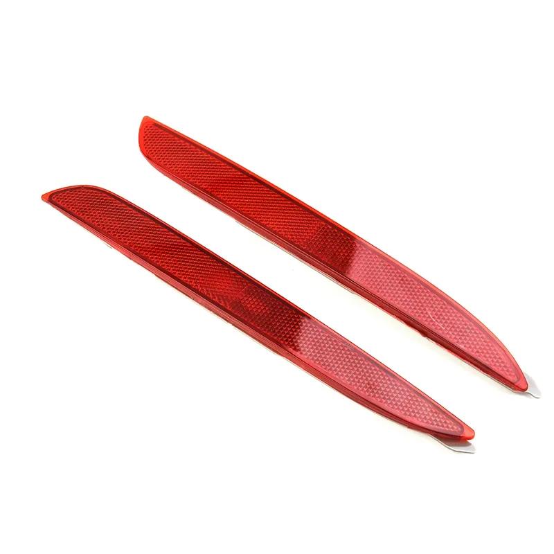 Car Rear Bumper Reflector Left + Right Lighting Parts Red Replacement 3 BL ABS Plastic Accessories Car Decorate