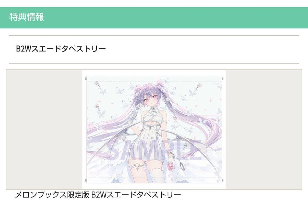 [USED] rurudo Art Book UNREAL Limited Bonus Not for Sale Tapestry Eve