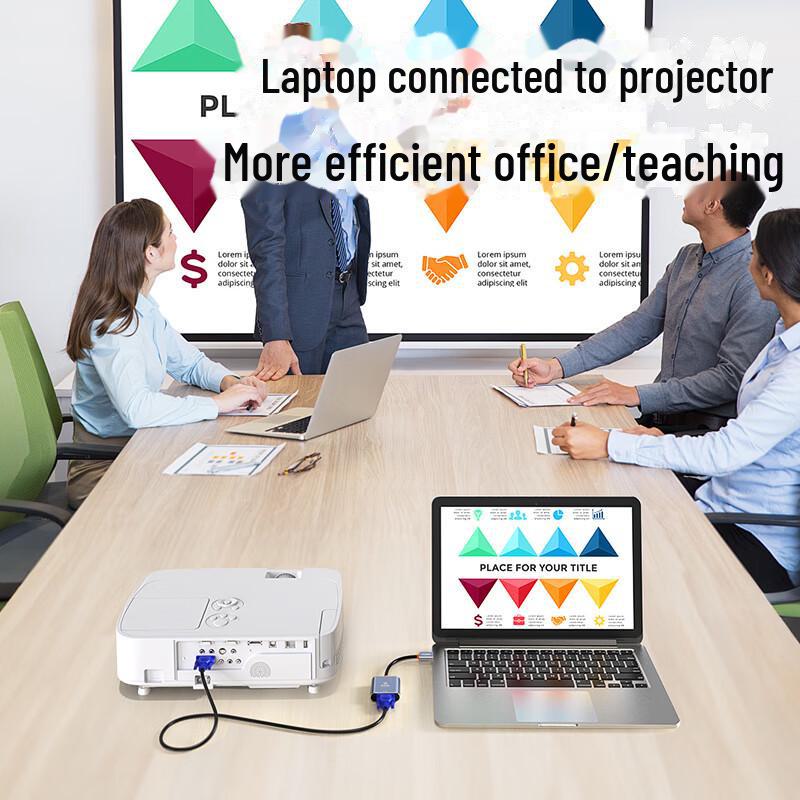 Biaz Mini DP To VGA Thunderbolt HD Adapter