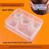Disposable Multi-Compartment Lunch Box, Bento-Style Food-Grade Tray