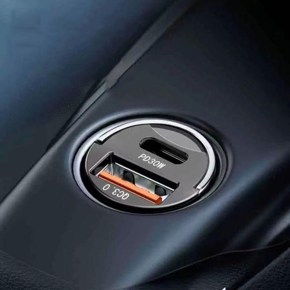 Super Charge Car Super Charge Ultra-Fast USB-A/USB-C Lighter Adapter Car Use