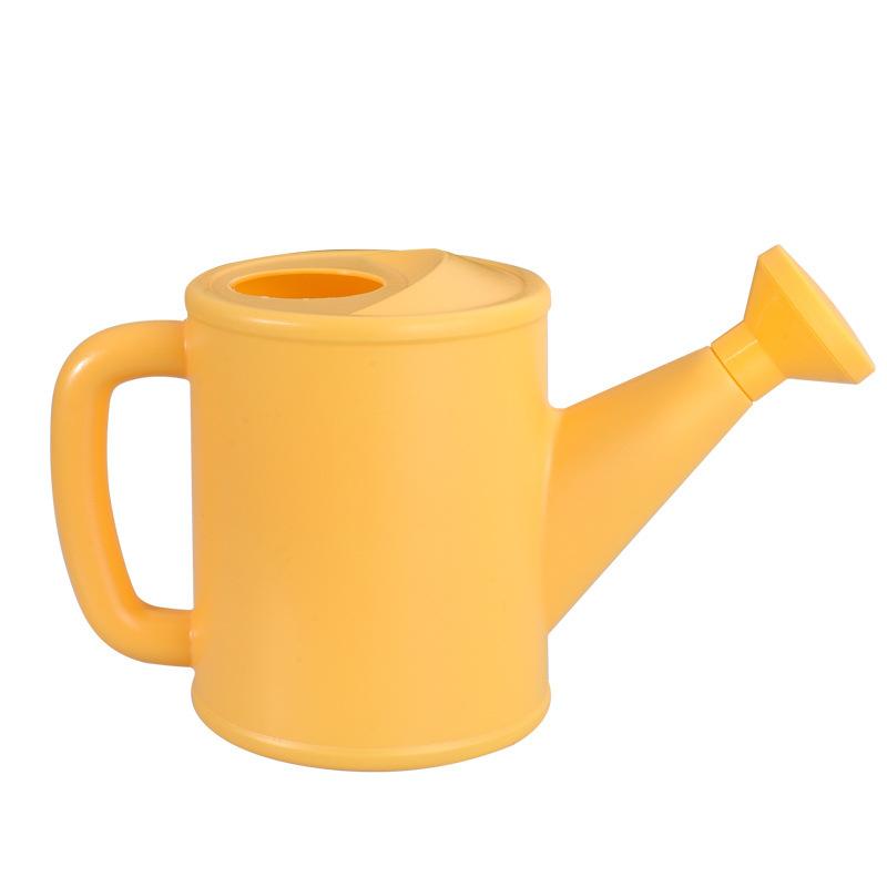 Gardening Long Mouth Plastic Thickened Watering Kettle Spray Pipe Garden Household Sprinkler Potted Garden Portable Spray жёлтый