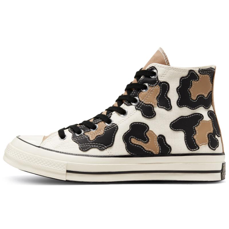 

Converse Chuck Taylor All Star 1970-х годов Hacked Archive Принт коровы Высокие эспадрильи Унисекс Белый Коричневый 44.5