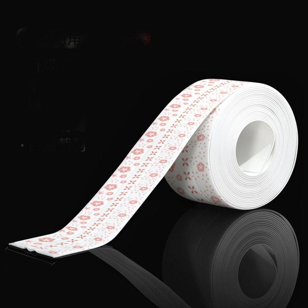 Self Adhesive Kitchen Sink Waterproof Sticker Waterproof Anti-mildew Sink Bath Sealing Strip Mildew Strong Thickened