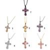 Stylish Crosses Pendant Charm Necklace Resistant to Tarnish Jewelry Accessory for Personalize Expression and Faith