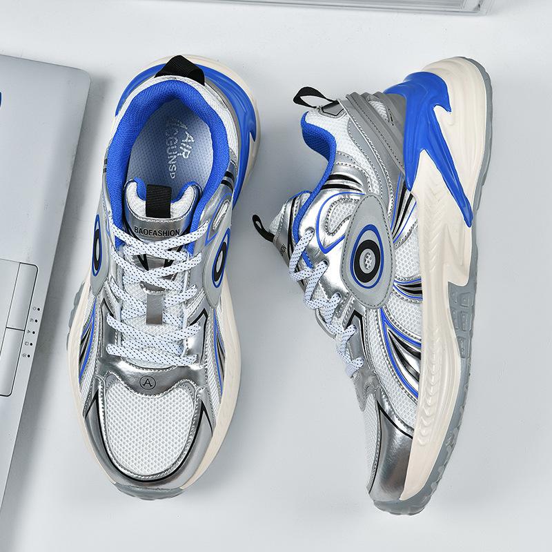 Dad shoes women's spring and summer thick-soled casual sports shoes women's mesh breathable height increase lightweight soft-soled non-slip running sh