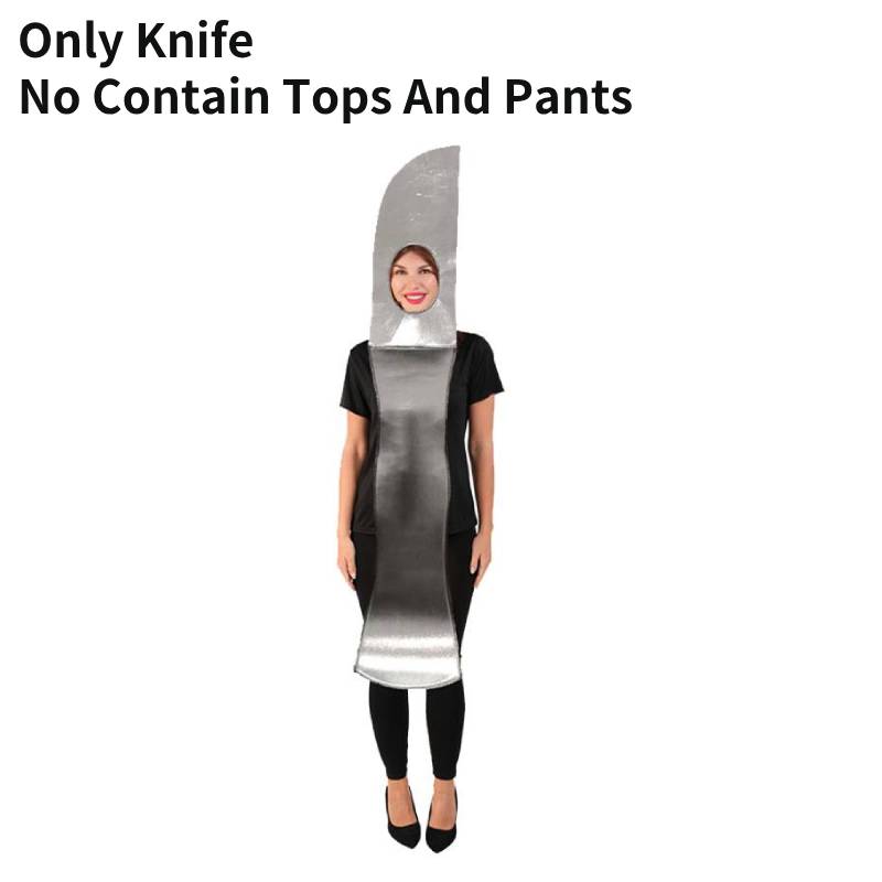 

Костюм Столовые приборы Хэллоуин Маскарадная вечеринка Сценическая одежда Мода Косплей Knife