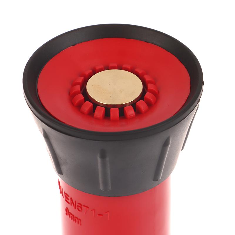 Fire Hose Nozzle 1-1/2Inch Heavy Duty Nozzle High Pressure Pump Sprinkler Outdoor Garden Hose Spray Nozzle Watering Sprinkler