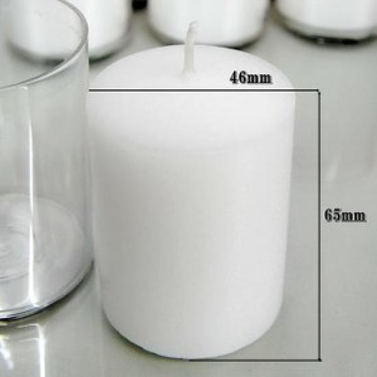 Kameyama Candle Candle Set of 6 In a Cup Preparedness Long-lasting [24-hour Votive] [Candle] [Wax Candle] [Cup] [Power Outage] [Emergency] [Disaster]