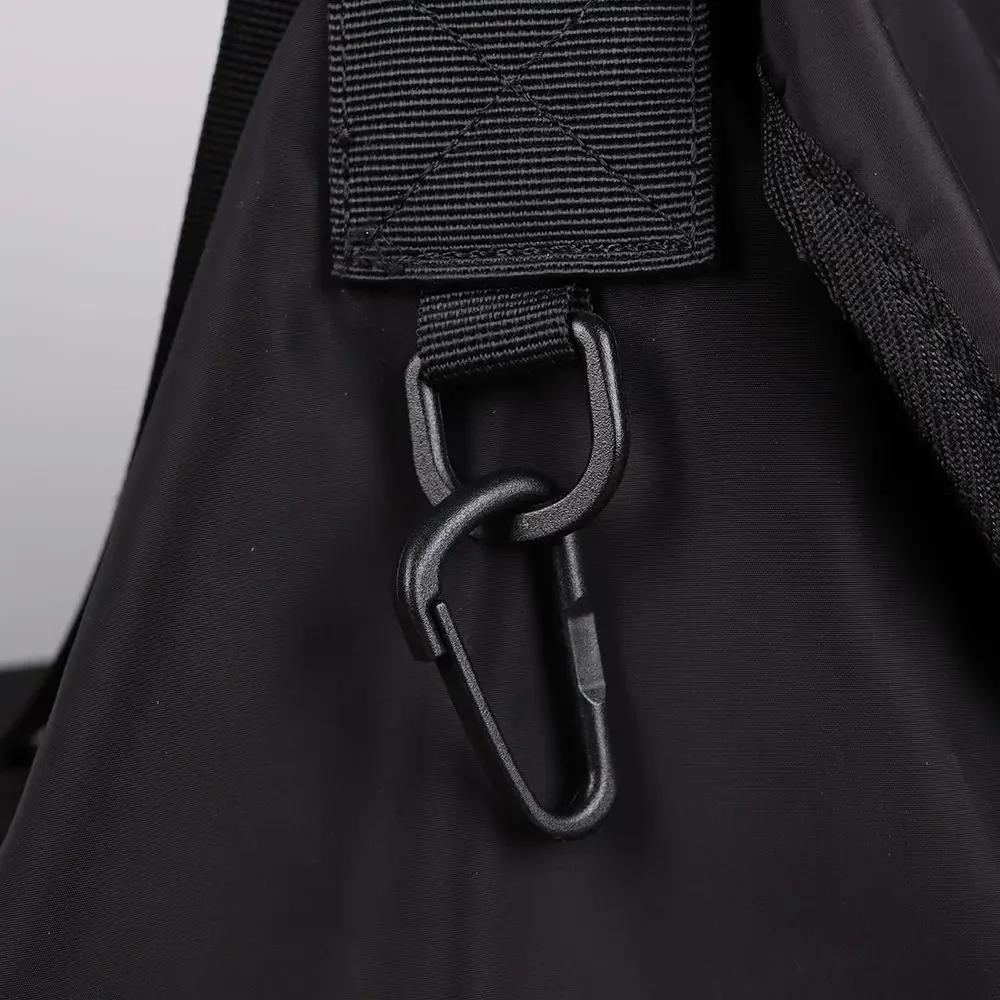 10/20pcs Black Climbing Camping Hiking Outdoor Keychain Water Bottle Hooks D Carabiner Snap Clip