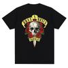 Guns N Roses Grafikdruck T-Shirt Vintage Streetwear Kurzarm Mode Rundhals T-Shirt Damen T-Shirt
