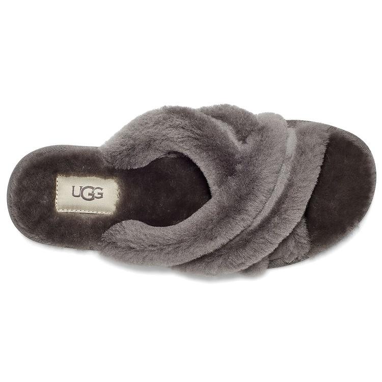 (WMNS) UGG Scuffita 'Charcoal Women's 1123572-CHRC