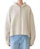 ROPE PICNIC Gray Women's Near-Infrared Protection/Cardboard Double-Zip Hoodie, GDK15900, (09)