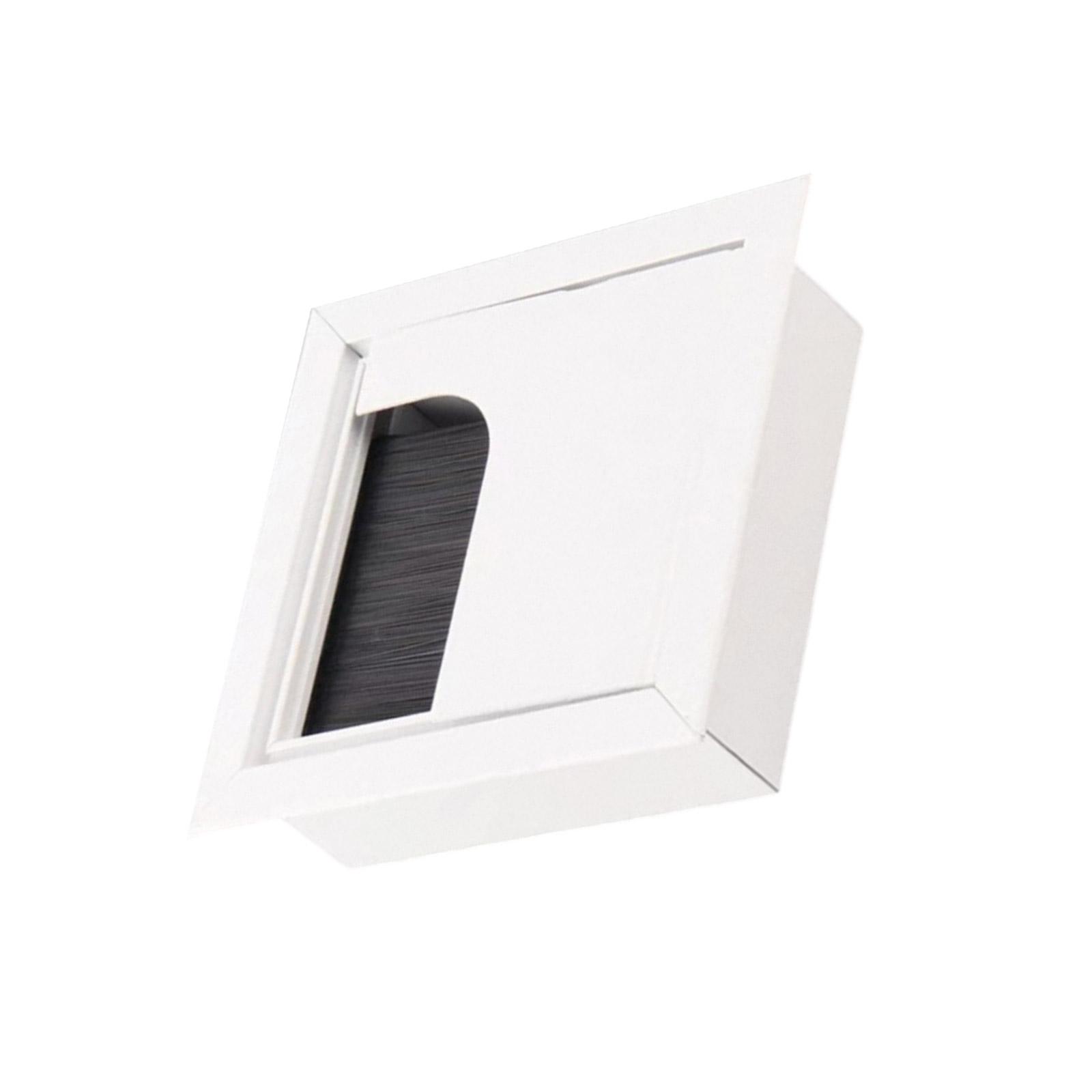 

Набір настільних кабельних органайзерів для впорядкування акуратних робочих місць та організованих кабелів в офісному приладді або для щоденного побутового використання. білий