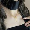 European Gold Butterfly Tassel Clavicle Chain - Stylish and Customizable Fashion Accessory