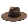 High Quality Hat Women'S Suede Hat Top Hat British Retro Men'S And Women'S Neutral Felt Hat
