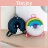 Cartoon Donut Rocket Backpack Boy Girlrainbow Schoolbag Waterproof Breathable