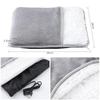 Low Voltages Electric Foot Warmer with Soft Fleece Fabric Ensuring Safety and Comfort for Elderly and Children